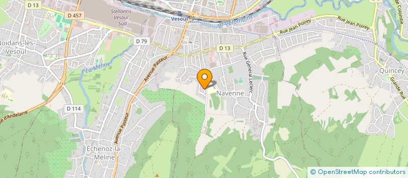 localisation de l'entreprise AUTOMATISME - HABITAT 70  NAVENNE