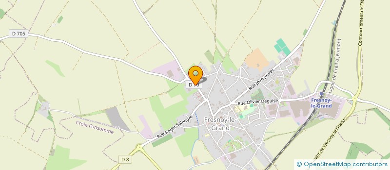 localisation de l'entreprise AUTOMATISME INDUSTRIE à FRESNOY-LE-GRAND