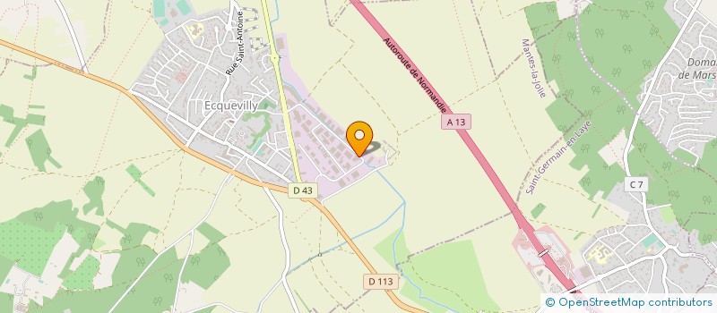 localisation de l'entreprise AUTOMATISME MAINTENANCE SERVICE à ECQUEVILLY