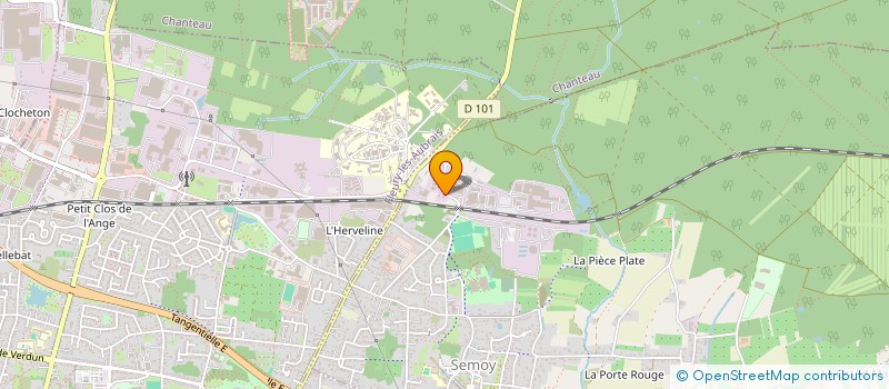 localisation de l'entreprise AUTOMATISME MAINTENANCE SYSTEMES INDUSTRIELS à SEMOY