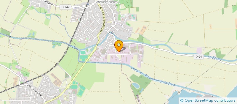 localisation de l'entreprise AUTOMATISME PROCESS SERVICE  WEYERSHEIM