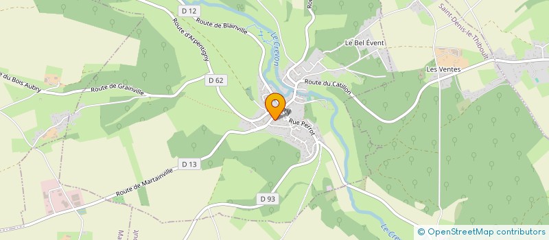 localisation de l'entreprise AUTOMATISME SECURITE EQUIPEMENT  BLAINVILLE-CREVON