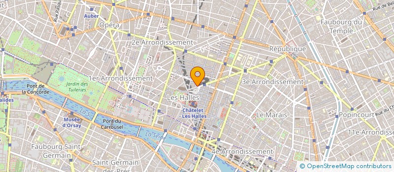 localisation de l'entreprise AUTOMATISME SOFT CHAUFFAGE INFORMATIQUE à PARIS
