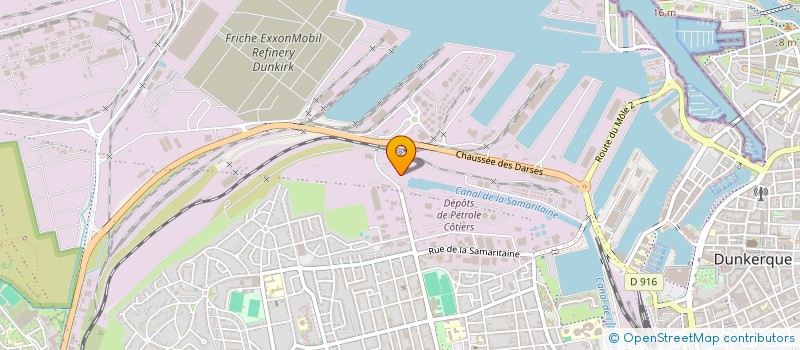 localisation de l'entreprise AUTOMATISME SUPERVISION ET SYSTEME D'INFORMATION INGENIERIE à DUNKERQUE