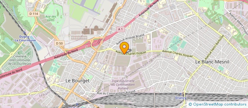 localisation de l'entreprise AUTOMATISME SYSTEME PRODUCTION à LE BLANC-MESNIL