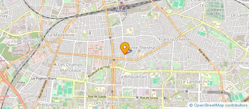 localisation de l'entreprise AUTOMATISMES 35 à RENNES