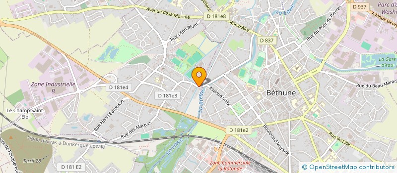 localisation de l'entreprise AUTOMATISMES BIALY VALLIN à ANNEZIN