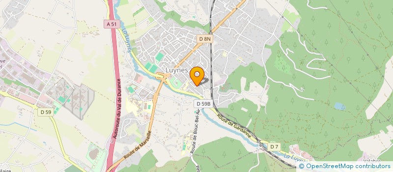 localisation de l'entreprise AUTOMATISMES DOMOTIQUE DE PROVENCE à AIX-EN-PROVENCE