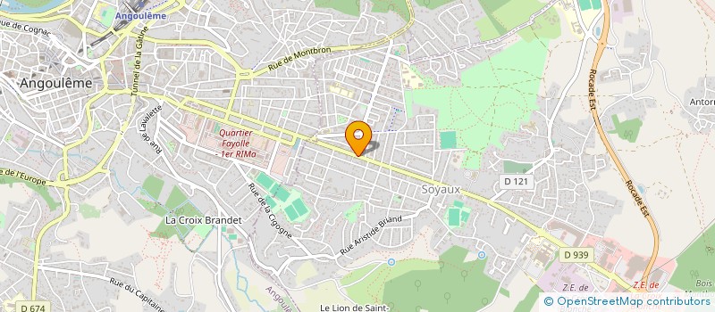 localisation de l'entreprise AUTOMATISMES EQUIP PROTECT HABITAT INDUS  SOYAUX