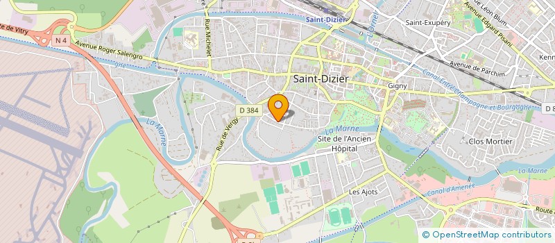localisation de l'entreprise AUTOMATISMES ET ASSEMBLAGES BRAGARDS à SAINT-DIZIER