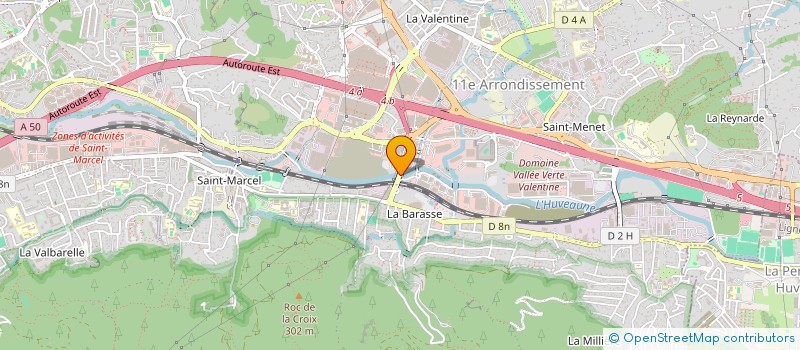 localisation de l'entreprise AUTOMATISMES ET MULTI SERVICES ASCENSEURS à MARSEILLE 11EME