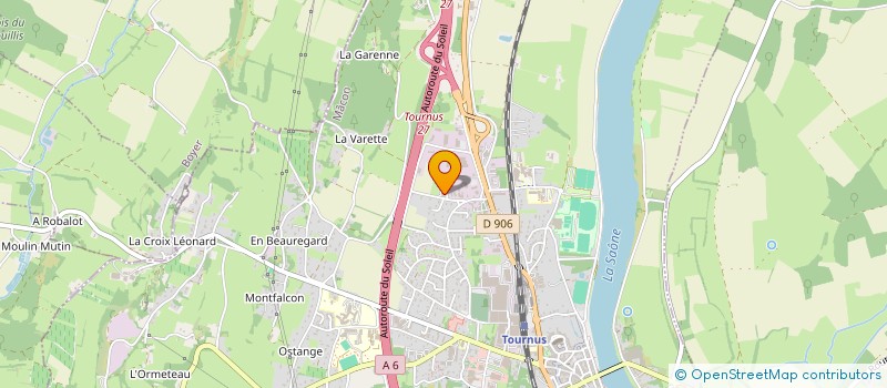 localisation de l'entreprise AUTOMATISMES ET PORTAILS DU VAL DE SAONE à BOYER