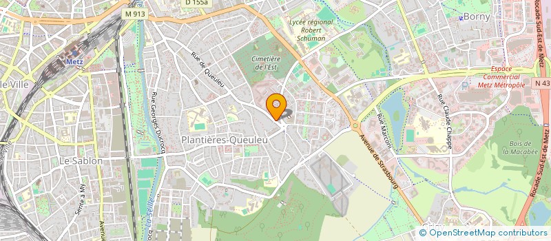 localisation de l'entreprise AUTOMATISMES INDUSTRIELS DE L EST à METZ