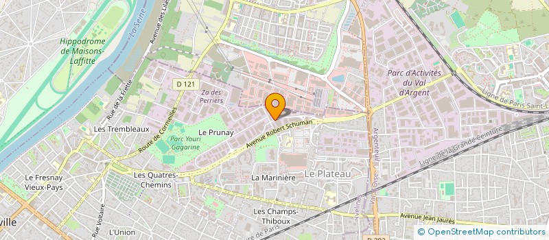 localisation de l'entreprise AUTOMATISMES MAINTENANCE GROUPES ELECTROGENES à SARTROUVILLE