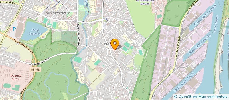 localisation de l'entreprise AUTOMATISMES-MAINTENANCES ET DEPANNAGES à STRASBOURG