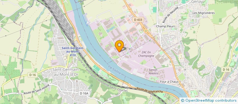 localisation de l'entreprise AUTOMATISMES PORTES PIETONNES ET INDUSTRIELLES PAR ABREVIATION A.P.P.I. à GENAY