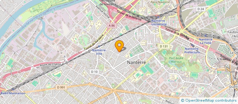 localisation de l'entreprise AUTOMATISMES ROBOTIQUE TECHNOLOGIES à NANTERRE