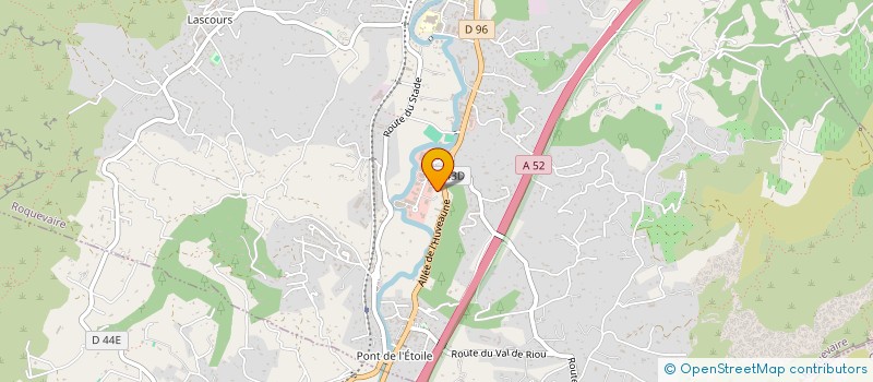 localisation de l'entreprise AUTOMATISMES SUD DISTRIBUTION à ROQUEVAIRE