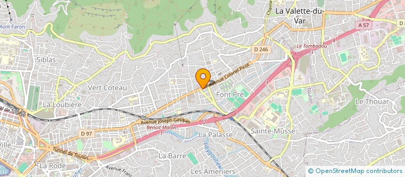 localisation de l'entreprise AUTOMATISSIMO à TOULON