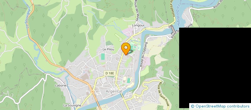 localisation de l'entreprise AUTOMAX 19  ARGENTAT-SUR-DORDOGNE