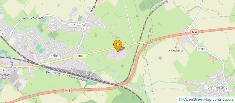 localisation de l'entreprise AUTOMAX  REDING