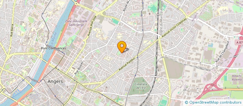 localisation de l'entreprise AUTOMEO à ANGERS