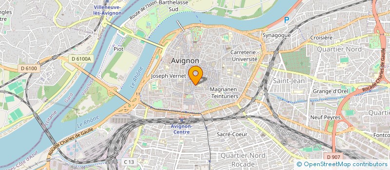 localisation de l'entreprise AUTOMIXITE  AVIGNON