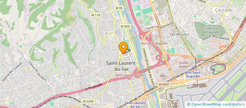localisation de l'entreprise AUTOMNE à SAINT-LAURENT-DU-VAR