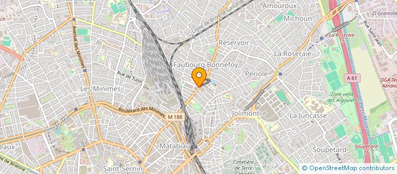 localisation de l'entreprise AUTOMNE à TOULOUSE