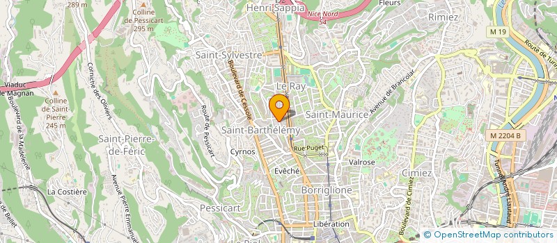 localisation de l'entreprise AUTOMOBILE CFK à NICE