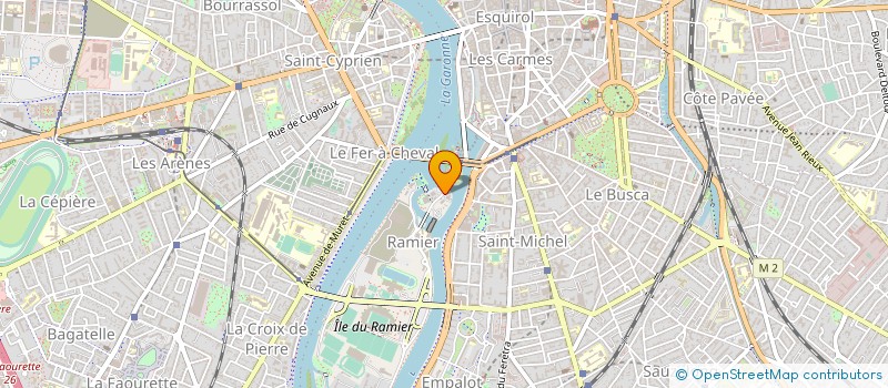 localisation de l'entreprise AUTOMOBILE CLUB MIDI CONTROLE à TOULOUSE