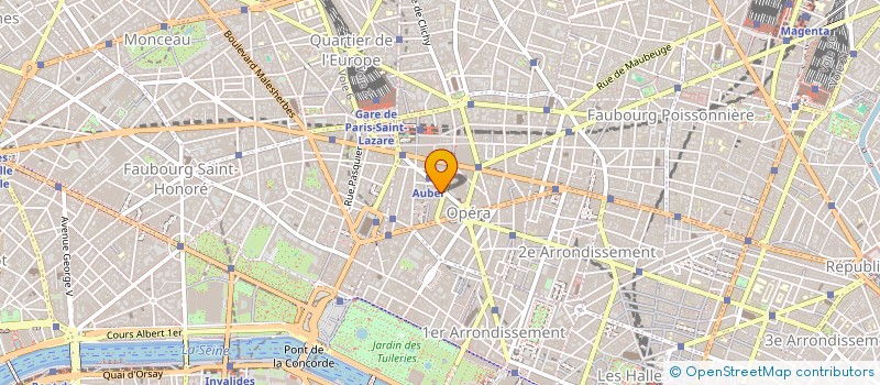 localisation de l'entreprise AUTOMOBILE CLUB NATIONAL  PARIS