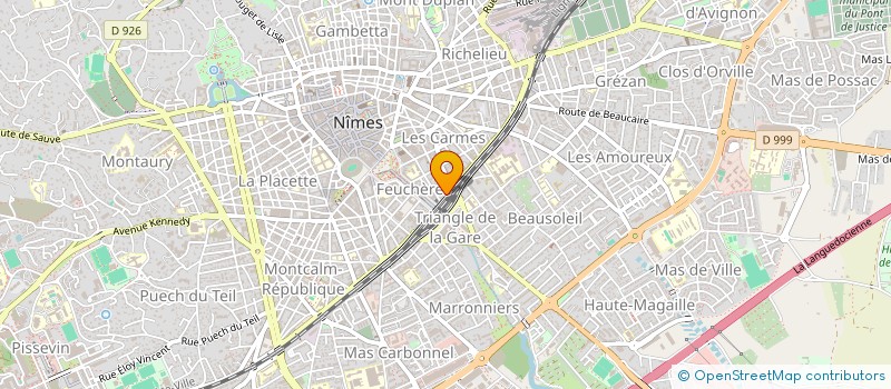 localisation de l'entreprise AUTOMOBILE CLUB SERVICE à NIMES