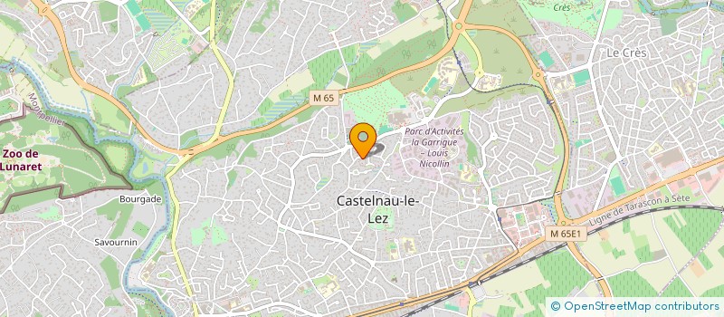 localisation de l'entreprise AUTOMOBILE CONCEPT à CASTELNAU-LE-LEZ