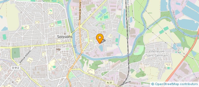 localisation de l'entreprise AUTOMOBILE-CONFIANCE  CROUY