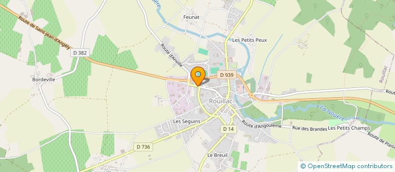 localisation de l'entreprise AUTOMOBILE DES GRANDS PRES à ROUILLAC