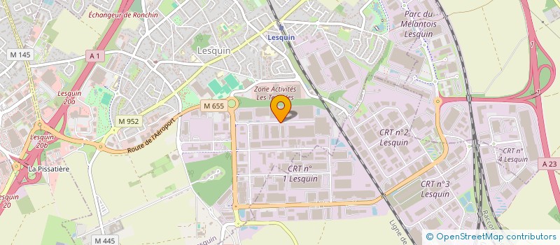 localisation de l'entreprise AUTOMOBILE DIEPPE LOGISTIQUE  LESQUIN