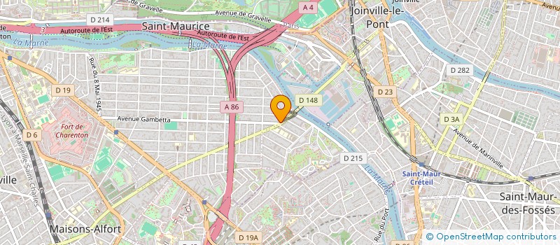 localisation de l'entreprise AUTOMOBILE DU CEDRE  MAISONS-ALFORT