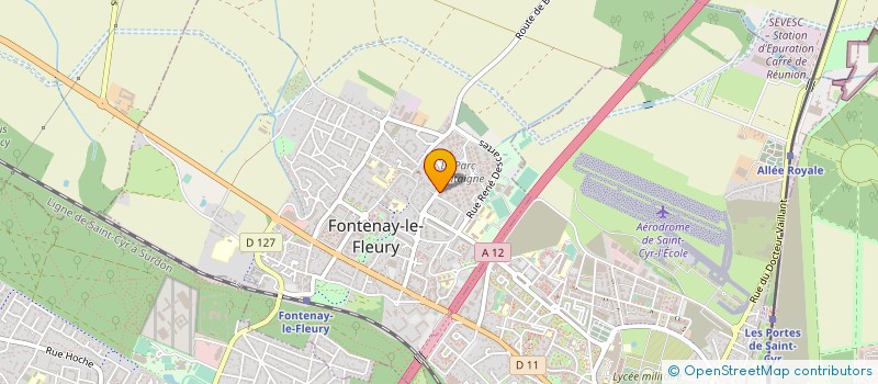 localisation de l'entreprise AUTOMOBILE FORMATION CONSULTING à FONTENAY-LE-FLEURY