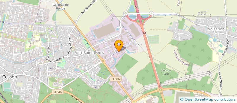 localisation de l'entreprise AUTOMOBILE MELUN à VERT-SAINT-DENIS