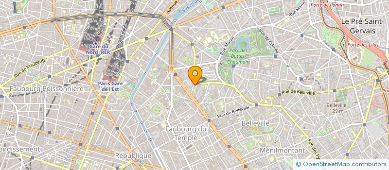 localisation de l'entreprise AUTOMOBILE ROUSSEAU  PARIS