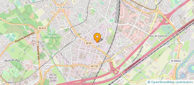 localisation de l'entreprise AUTOMOBILES ACCIDENTEES PIECES à MONTPELLIER