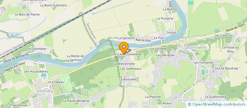 localisation de l'entreprise AUTOMOBILES CARLOS FERREIRA à SAVONNIERES