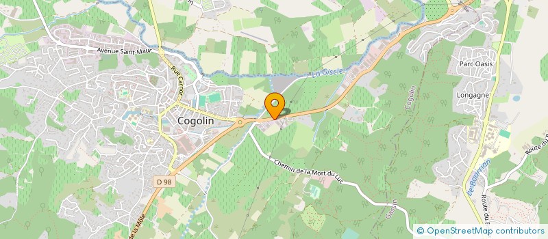 localisation de l'entreprise AUTOMOBILES CARNOVALE à COGOLIN