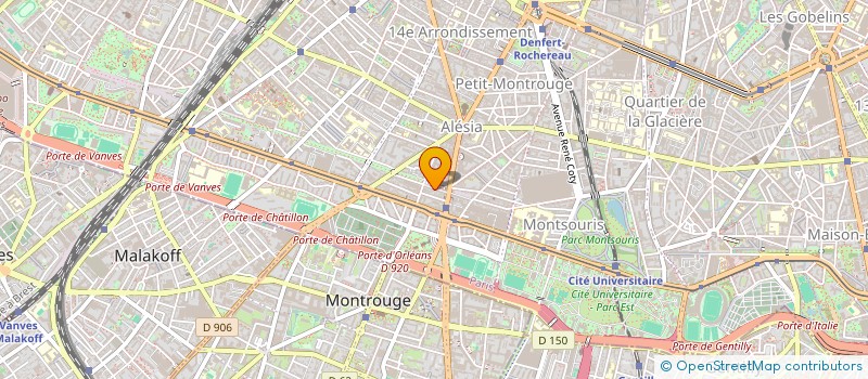 localisation de l'entreprise AUTOMOBILES COULMIERS SA  AC.SA  PARIS