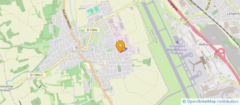 localisation de l'entreprise AUTOMOBILES COUPES ET CABRIOLETS  BLOTZHEIM