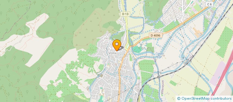 localisation de l'entreprise AUTOMOBILES COURTAGE à VOLX