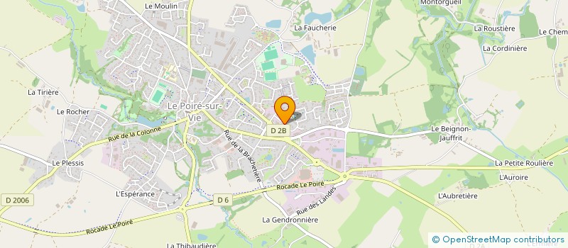 localisation de l'entreprise AUTOMOBILES DANIEL MARTINEAU à LE POIRE-SUR-VIE