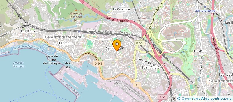 localisation de l'entreprise AUTOMOBILES DES EMPLANIERS à MARSEILLE