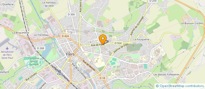 localisation de l'entreprise AUTOMOBILES DU BOCAGE à FLERS